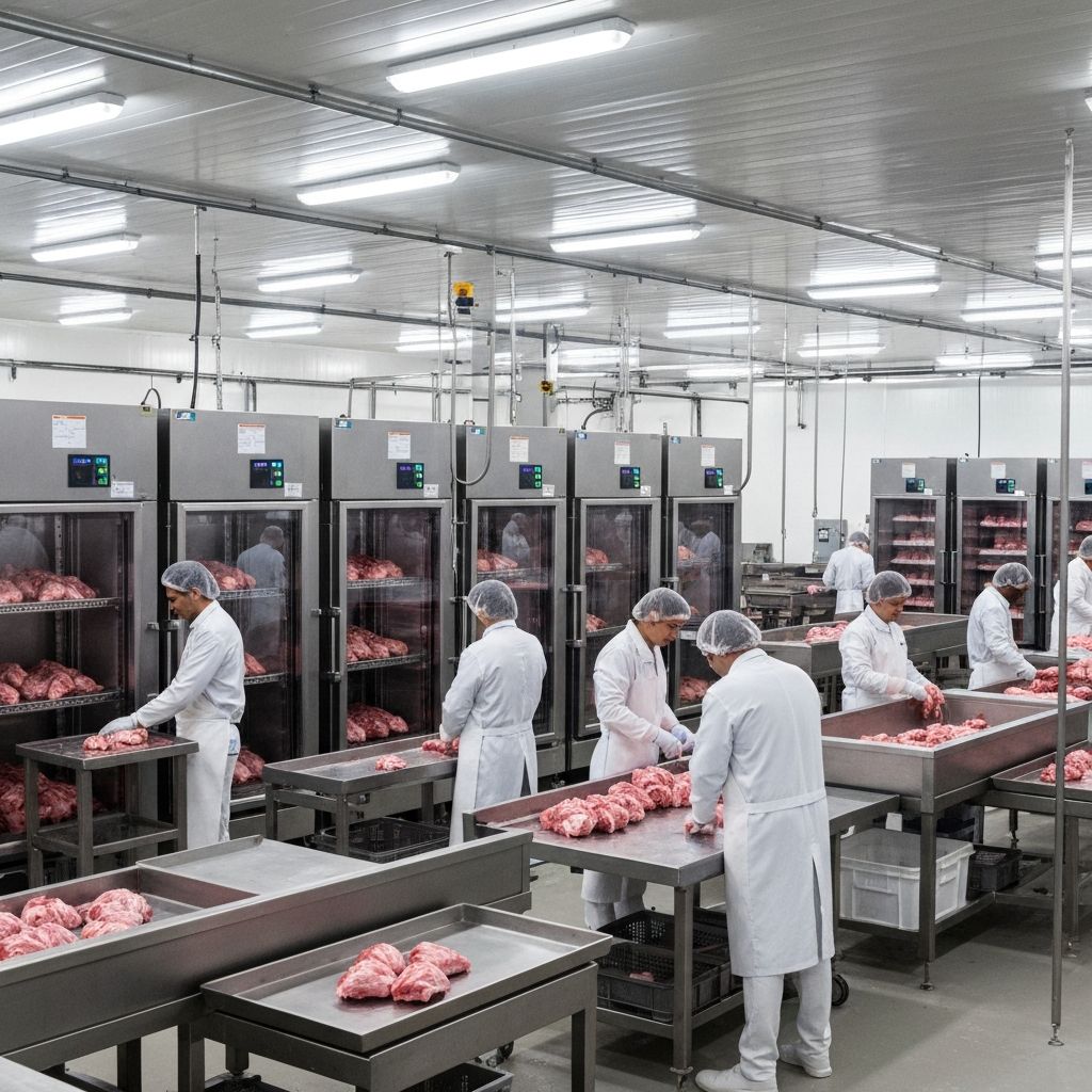 Instalações modernas de processamento